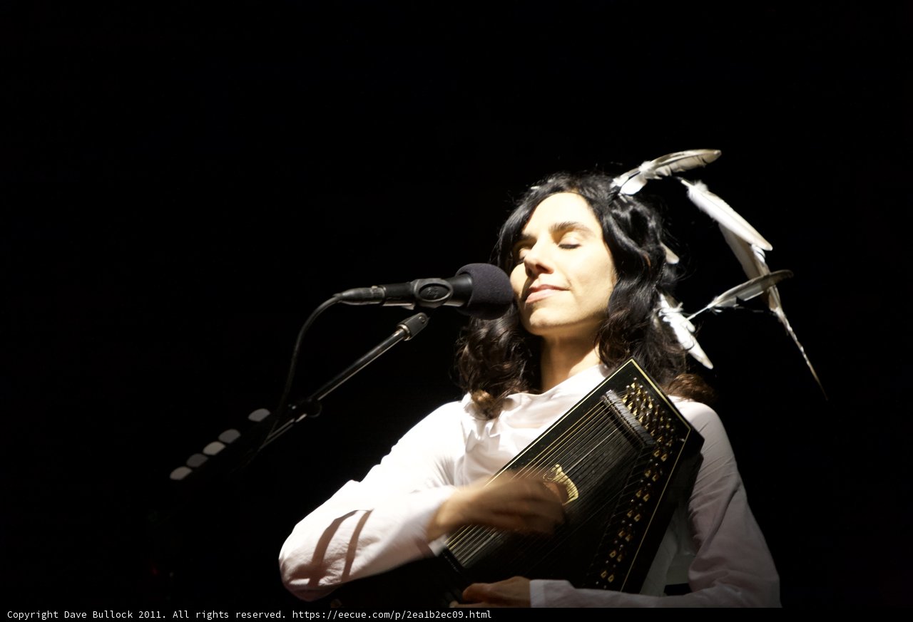 PJ Harvey Serenades Coachella Crowd with Accordion