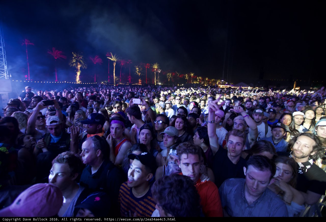 Coachella Crowd Rocks Out to the Music