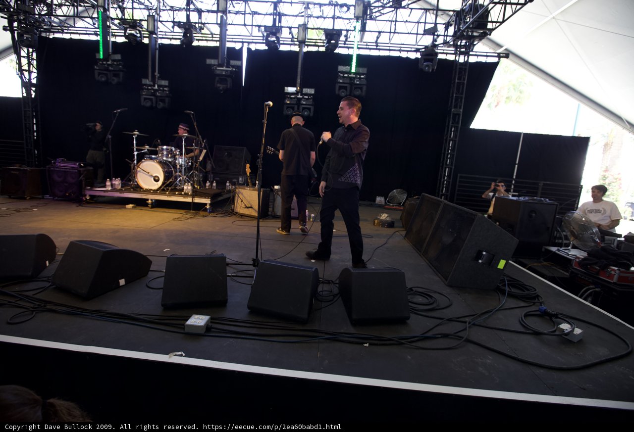 Man Rocking the Coachella Stage