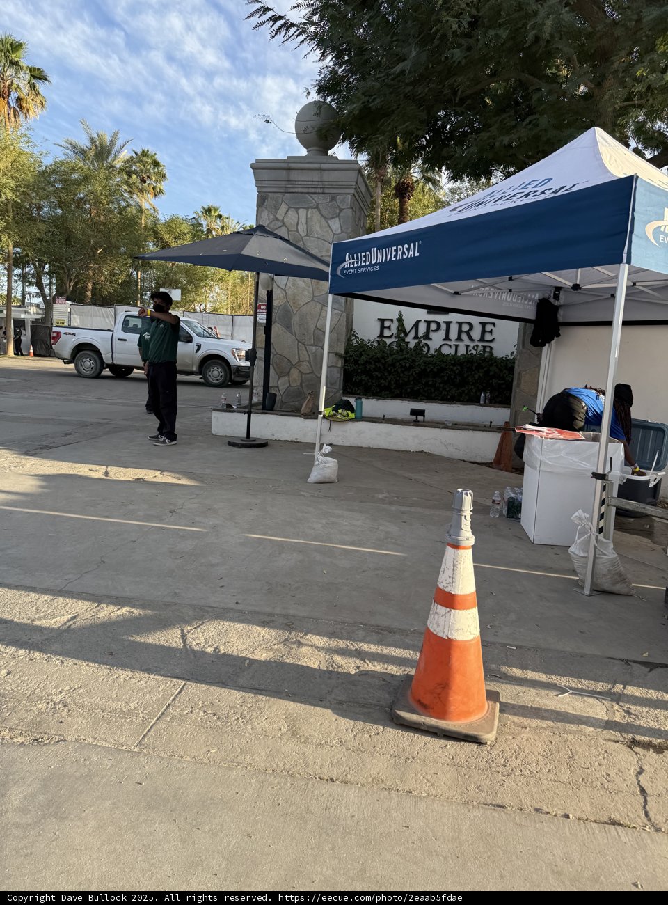 Event Preparations at Empire Polo Club