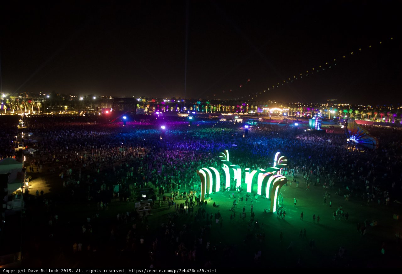 Electrifying Night at Coachella