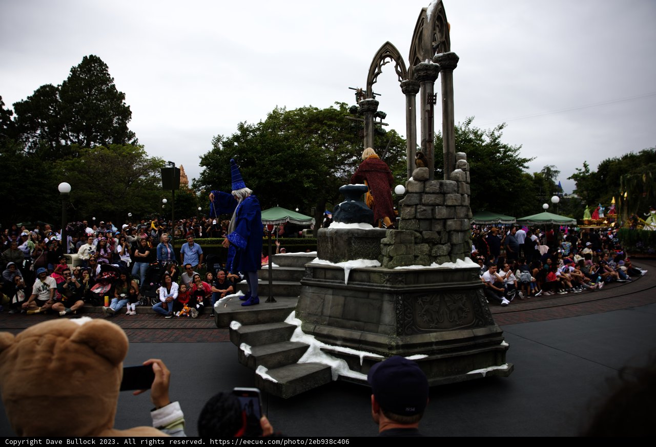 Excitement at Disneyland Parade 2023