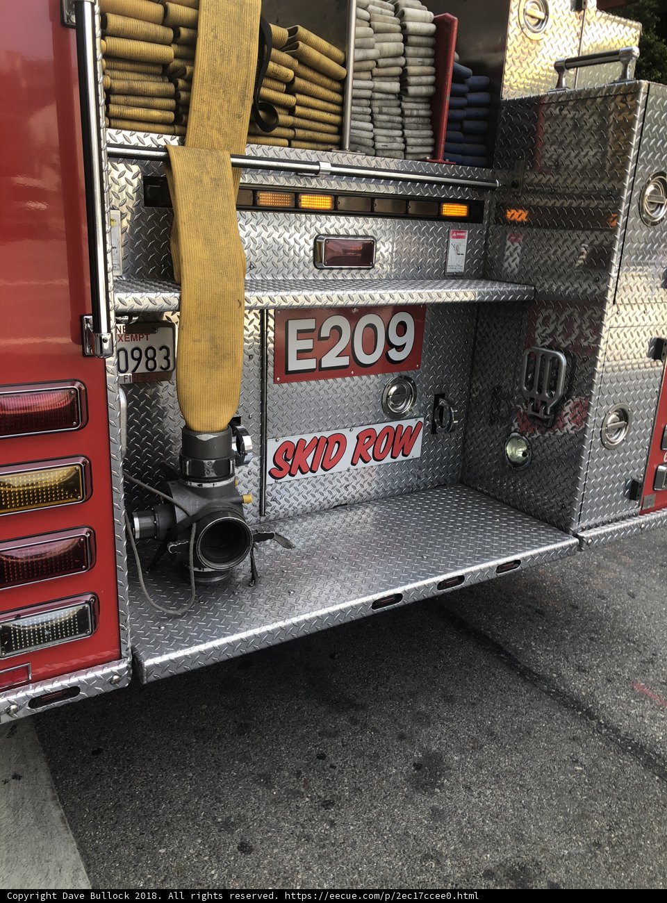 Snow River Fire Truck in Action