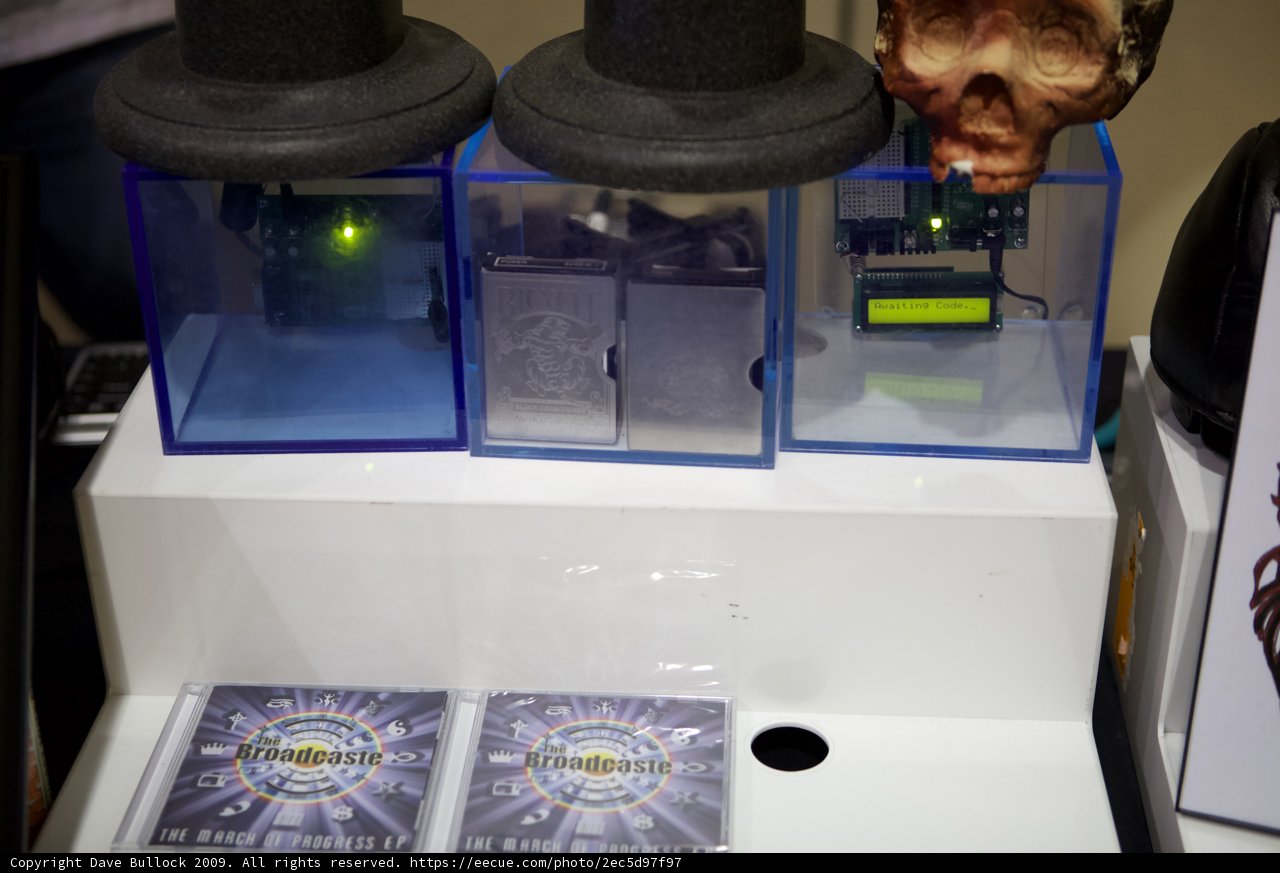Hat and Skull Display