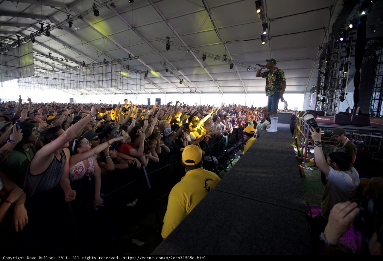 Energetic Performance at Coachella 2011