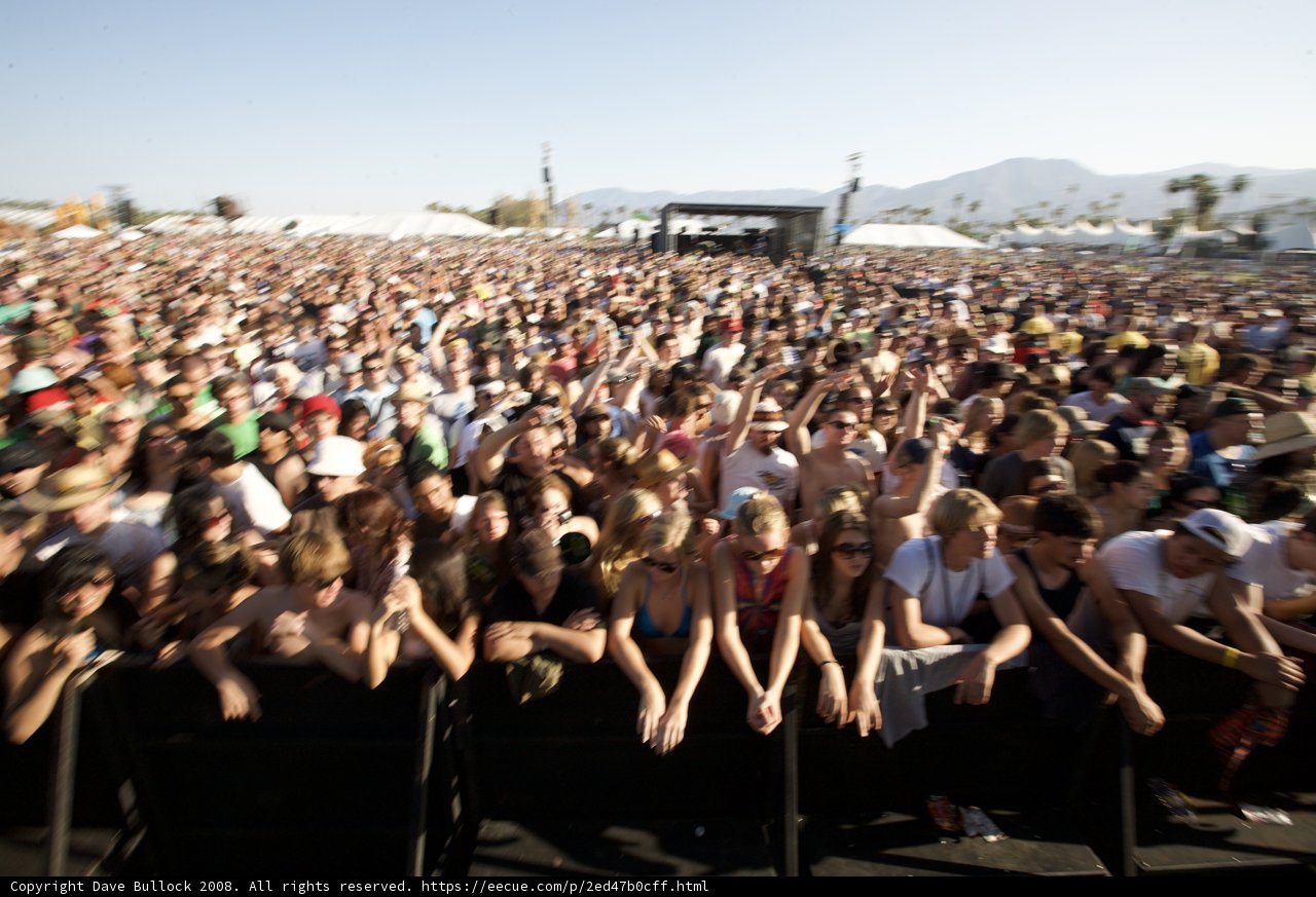 Coachella 2008: A Sea of People
