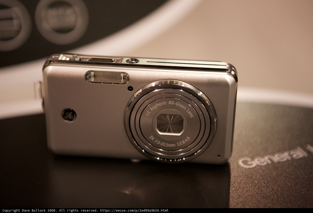 Shiny Silver Digital Camera
