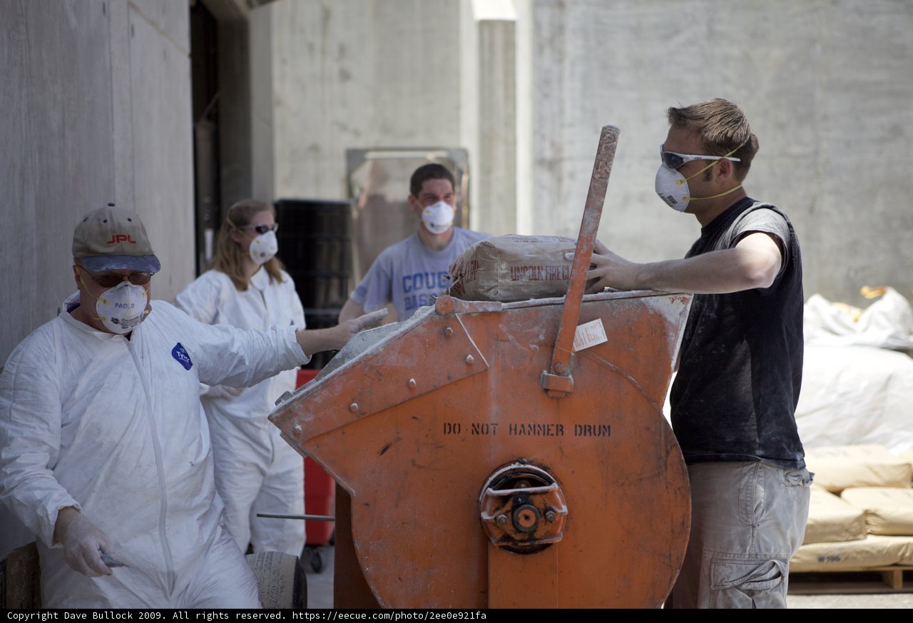 Working on the Mars Rover