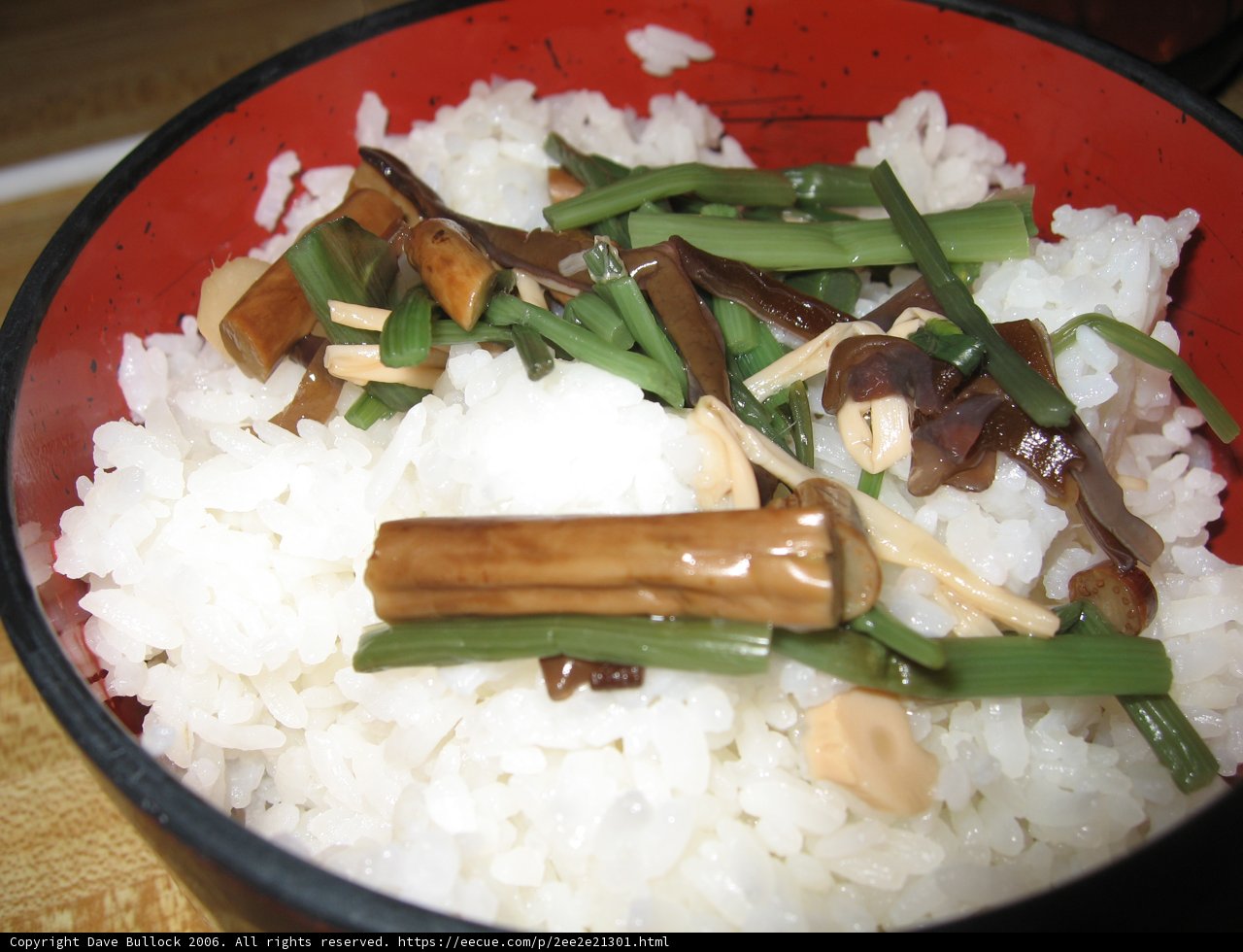 A Nutritious Bowl of Rice and Vegetables