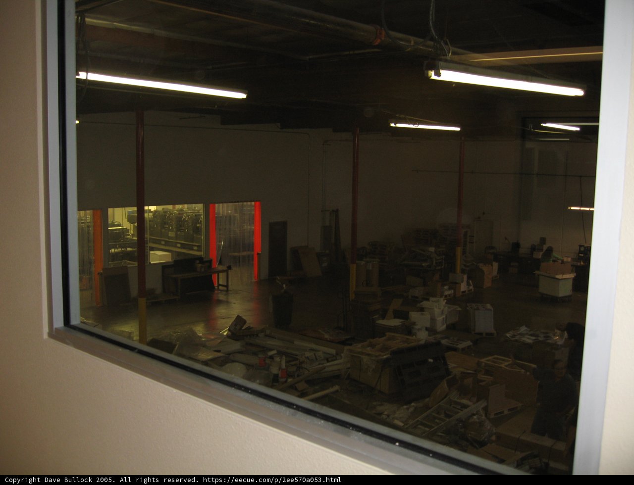 The View Inside a Warehouse