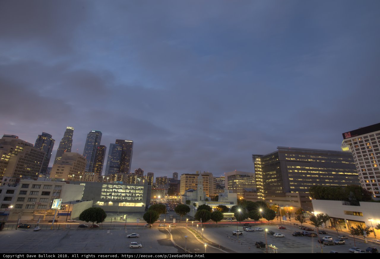 Dusk in the Urban Metropolis