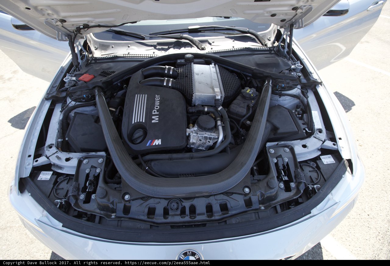 Inside the BMW M4 Engine Bay