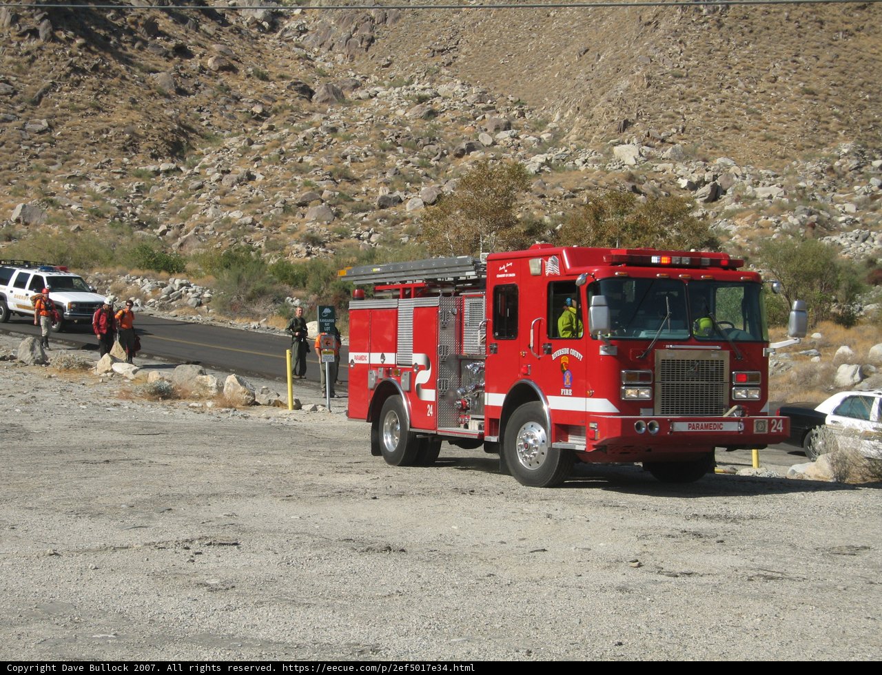 Red Fire Truck Ready for Action