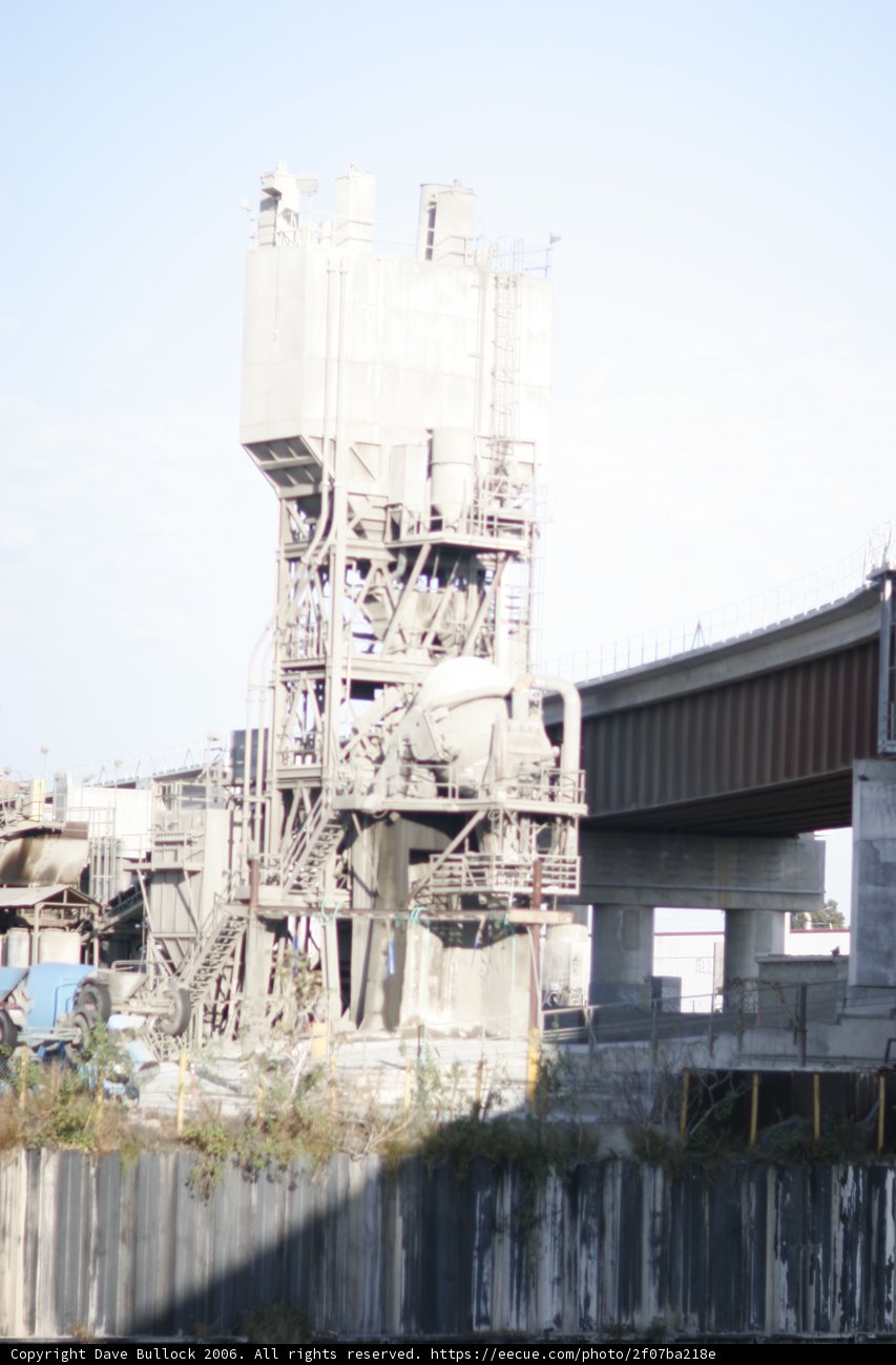 Towering Industrial Factory
