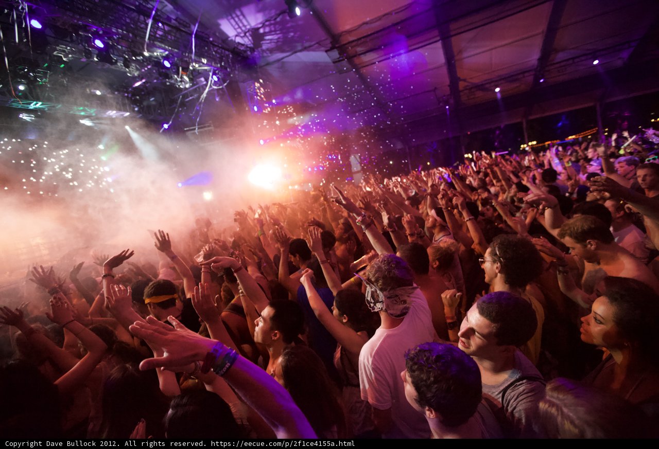 Smoke and Sounds: A Nightclub Frenzy