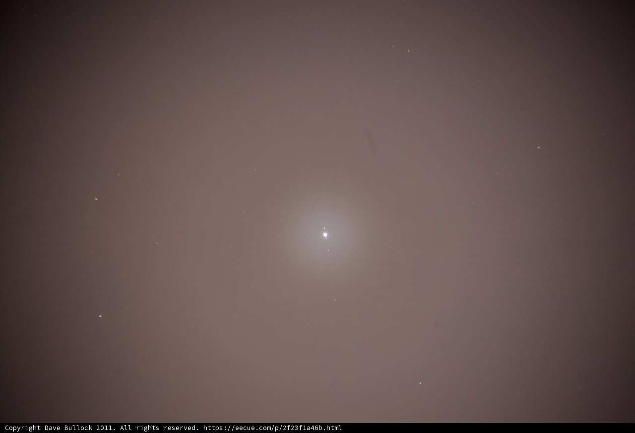 Mystery Object in the Night Sky