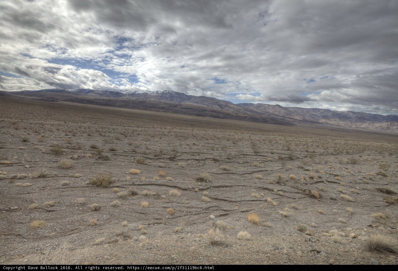 Majestic Desert Mountain Range