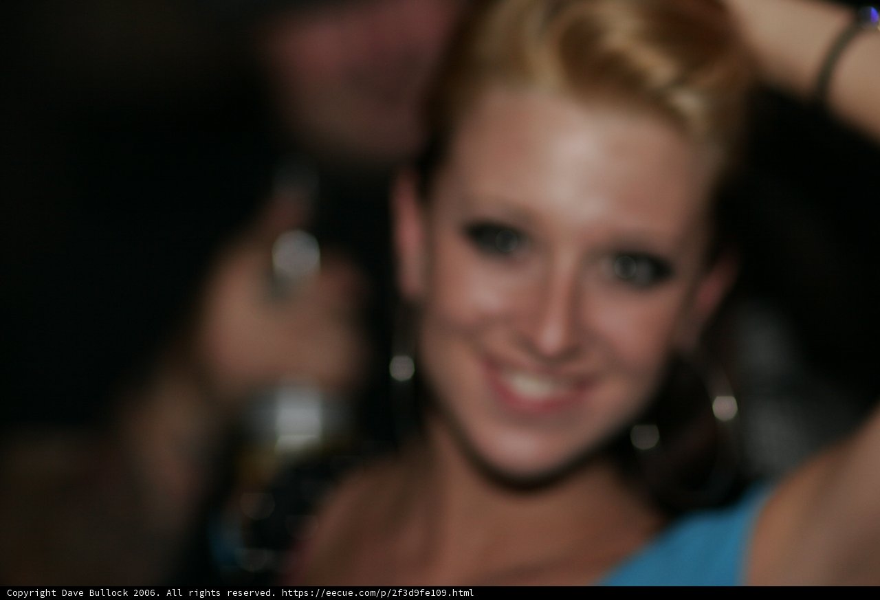 Blurred Night Club Bride