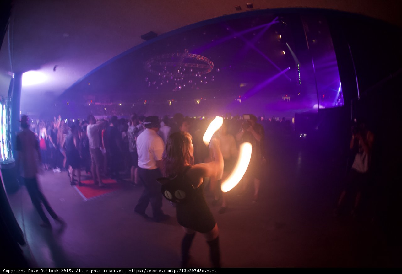 Fire Spinner Faces Arena