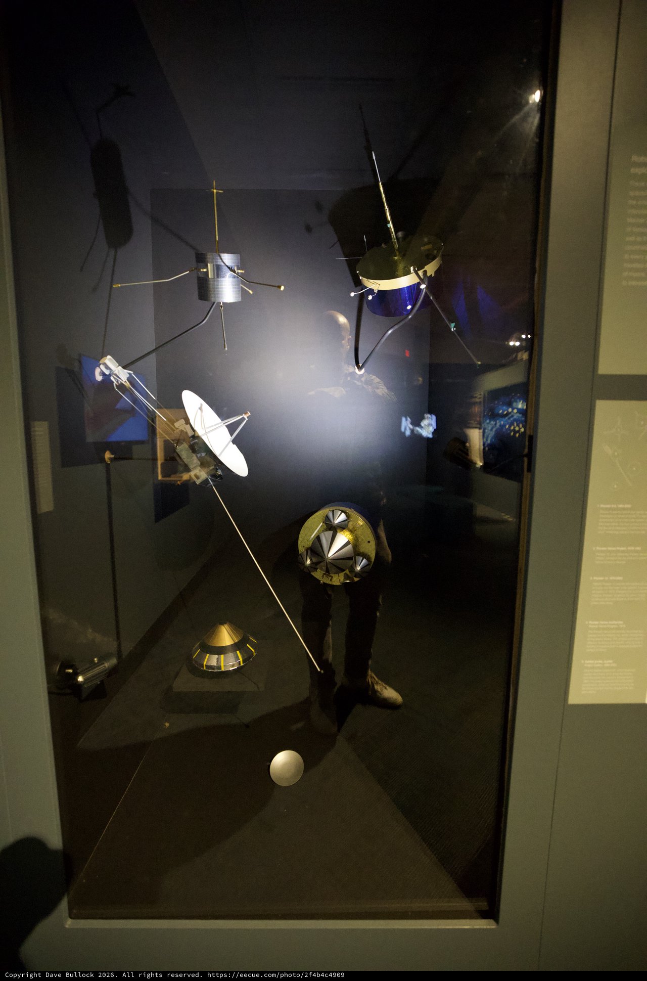 Space Exploration Satellite Models Museum Display