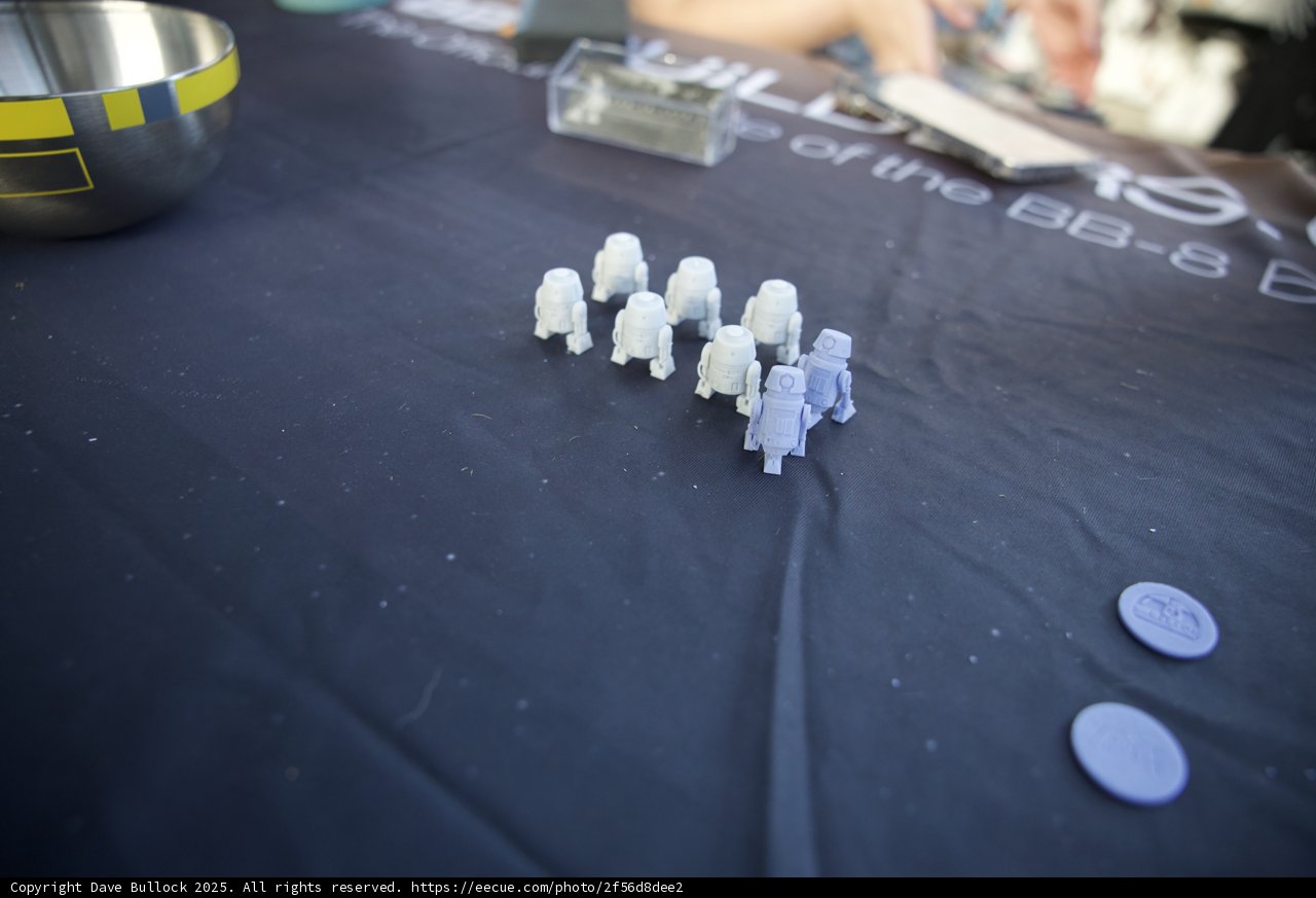 Miniature Droid Lineup