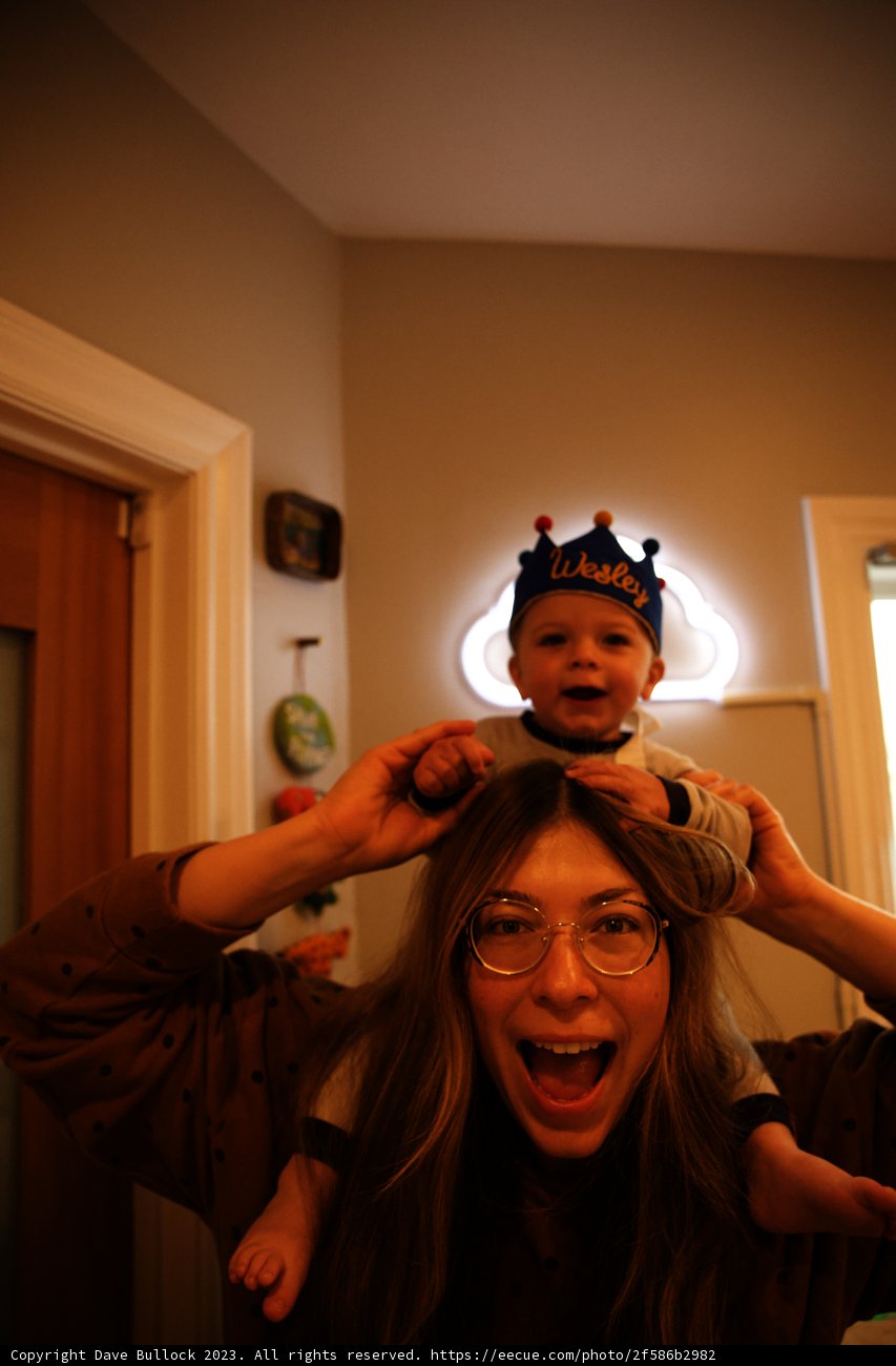 Wesley’s First Birthday: Queen of My Heart