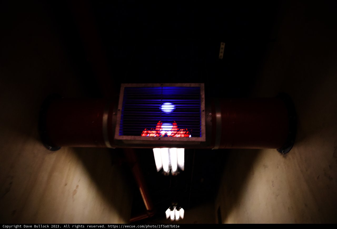 The Mysterious Red Pipe Light