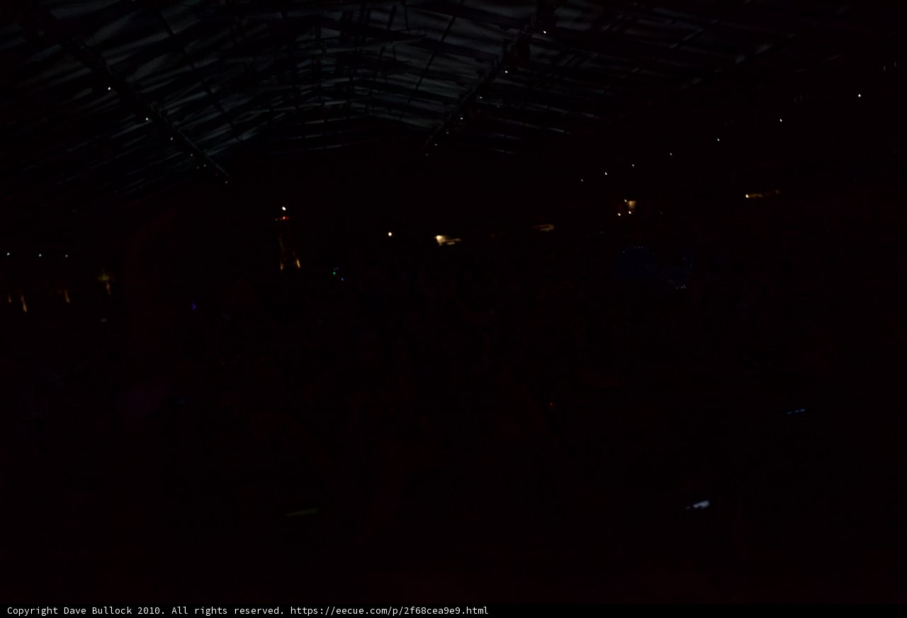 In the Dark of the Night: A Thrilling Concert Experience