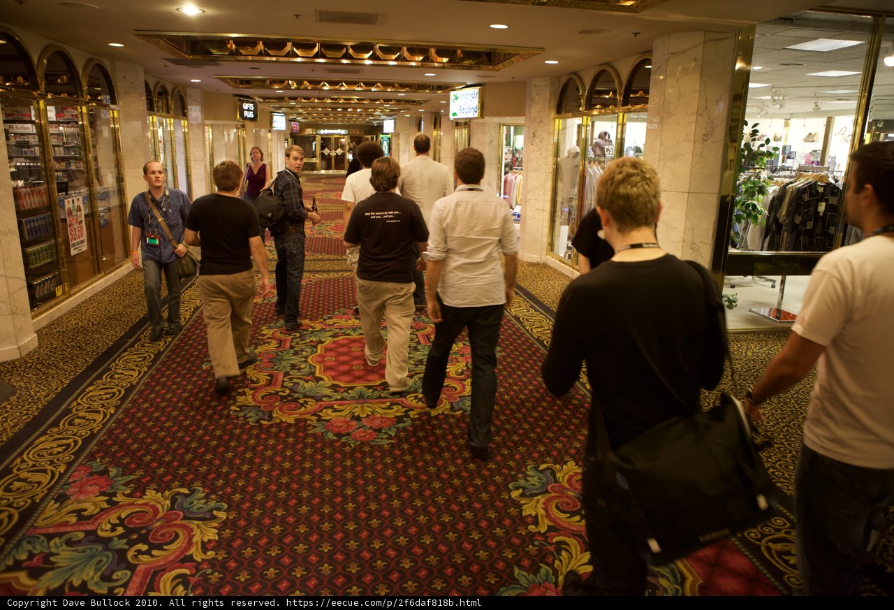 Busy Hallway Traffic