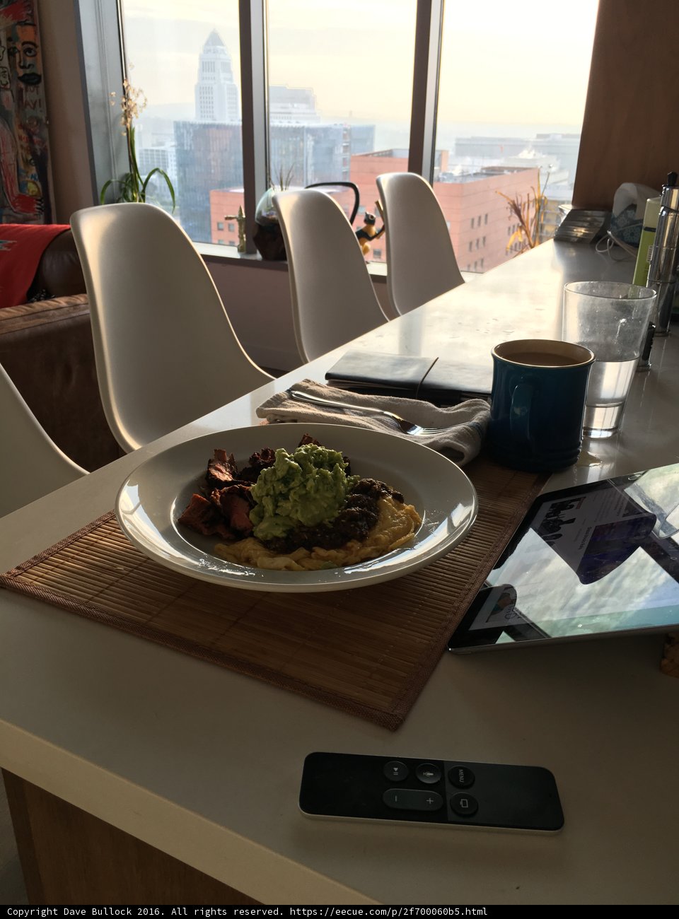 Delicious Meal at The Broad