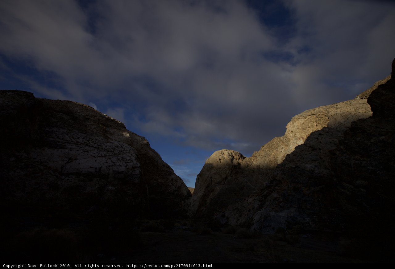 Illuminated Canyon
