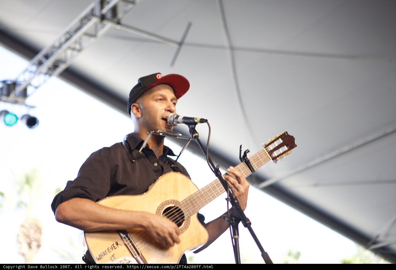 Tom Morello Performing Live at Coachella