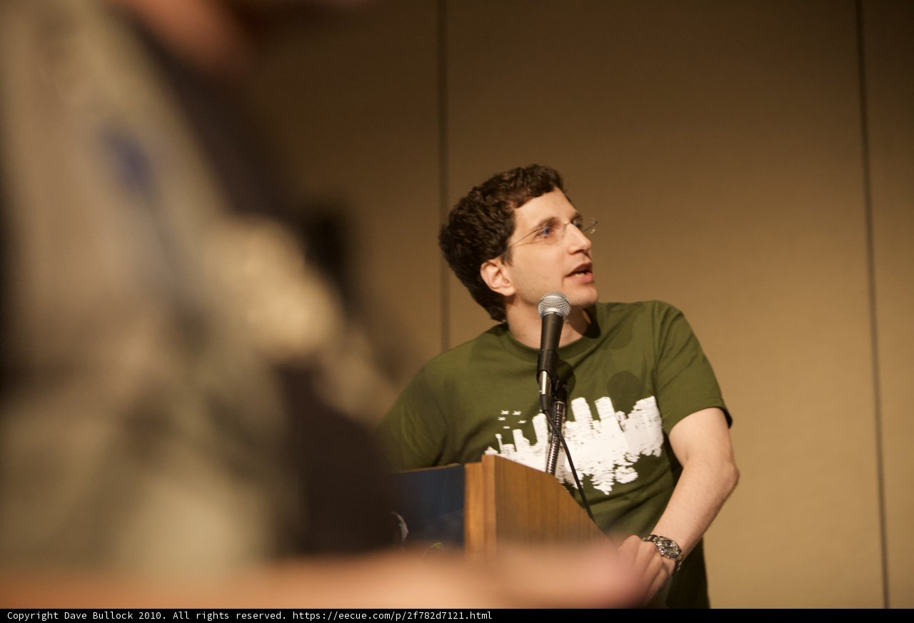 Jeff M Addresses the Crowd at Defcon 18