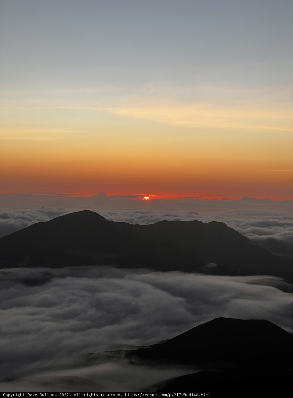 Awe-Inspiring Sunrise Over the Clouds