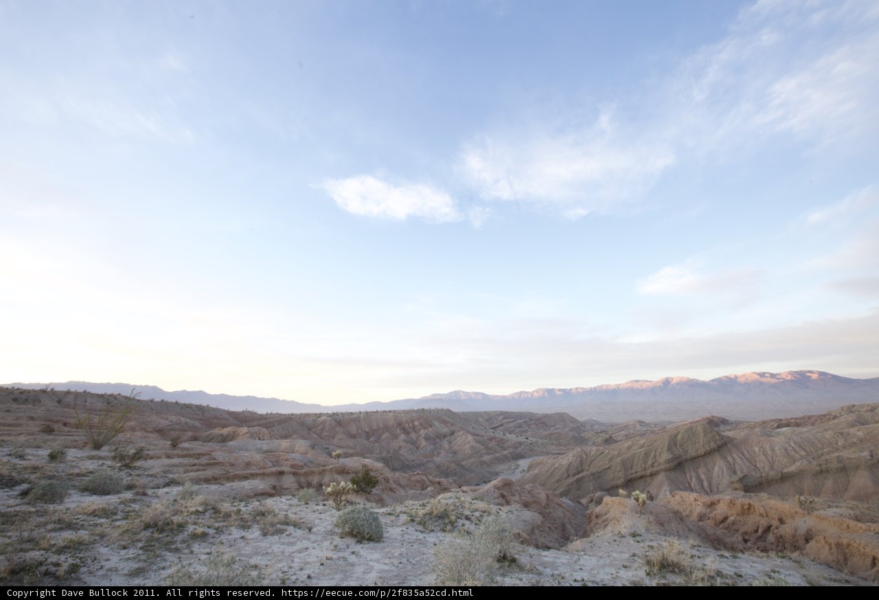Majestic Landscape of Anza Borrego