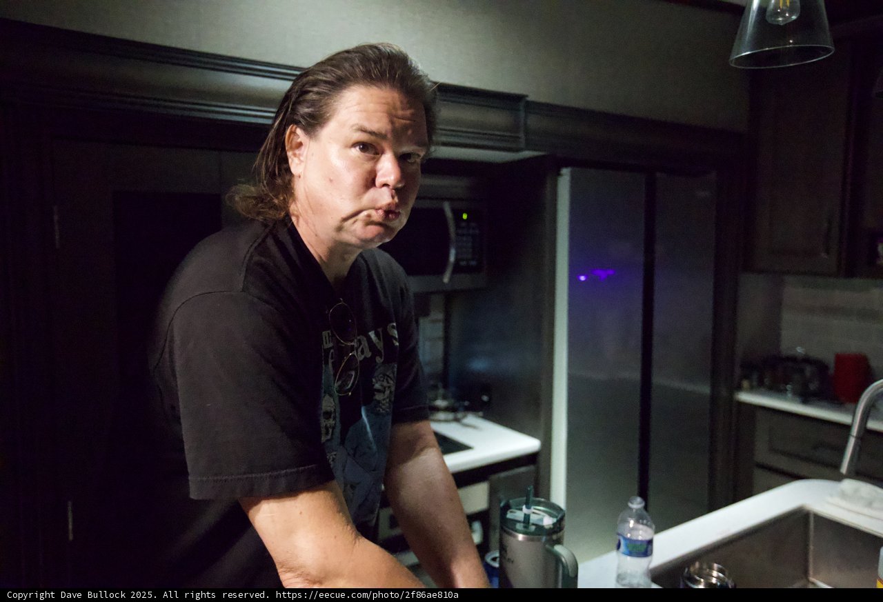 Pensive Moments in the Kitchen