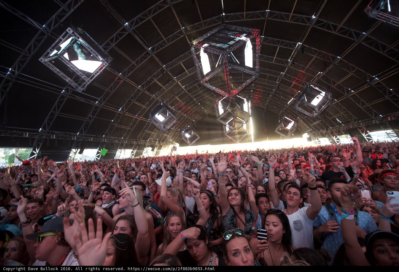 Urban Concert Crowd