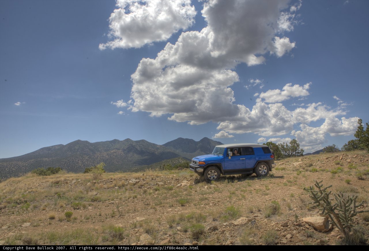 Penelope in FJ Cruiser
