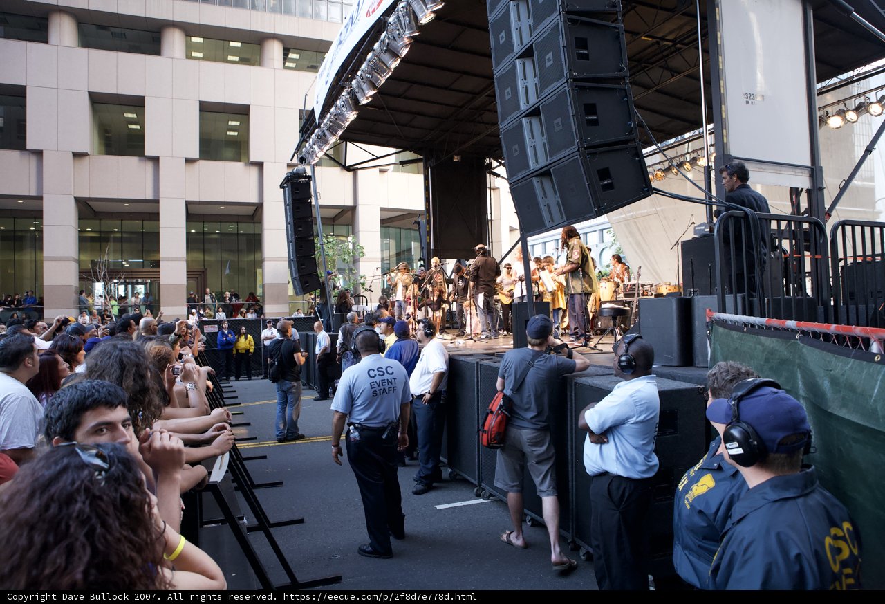 Grand Performance by Ozomatli Draws a Massive Crowd