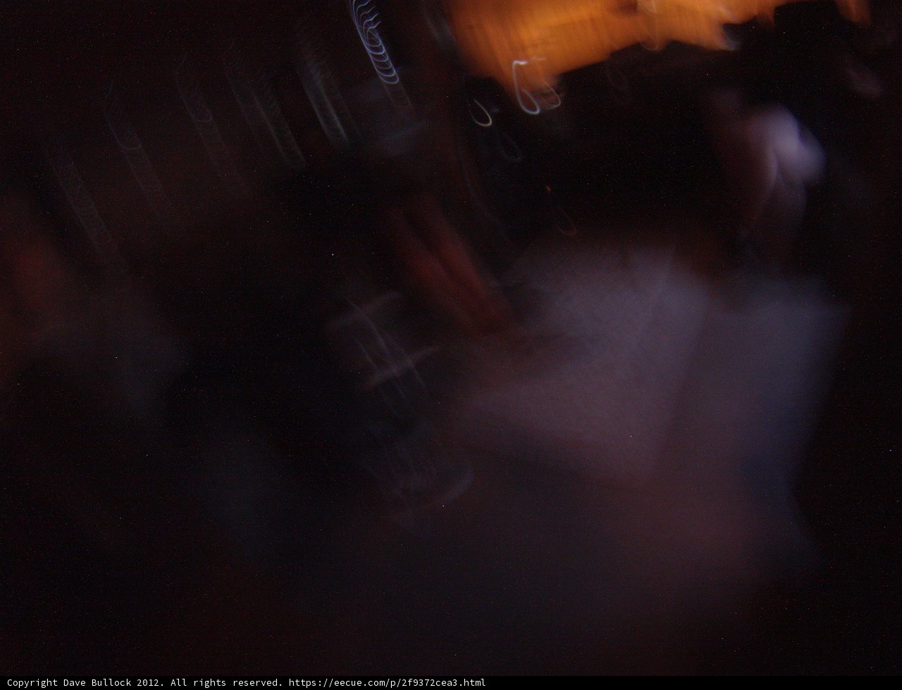 Blurred Nightlife in the City