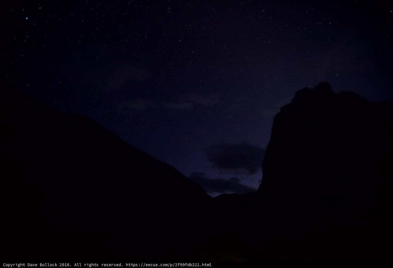 Starry Night Sky