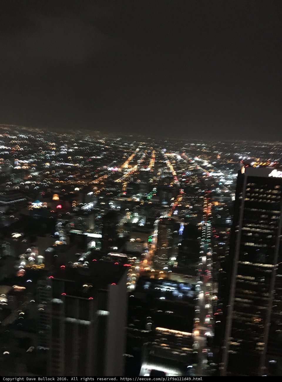 Nighttime Cityscape from Above