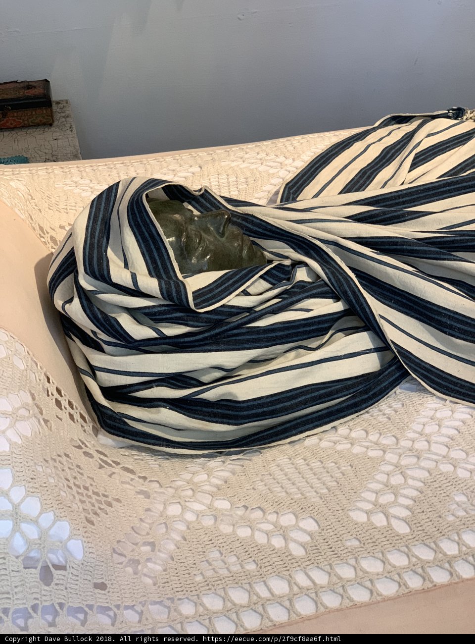 Cozy Bed with a Warm Blanket