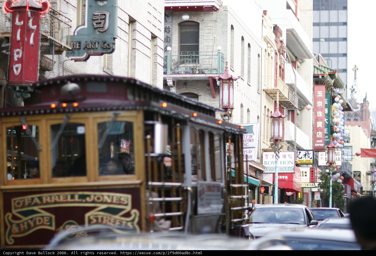 Classic Cable Car in the Heart of the Metropolis