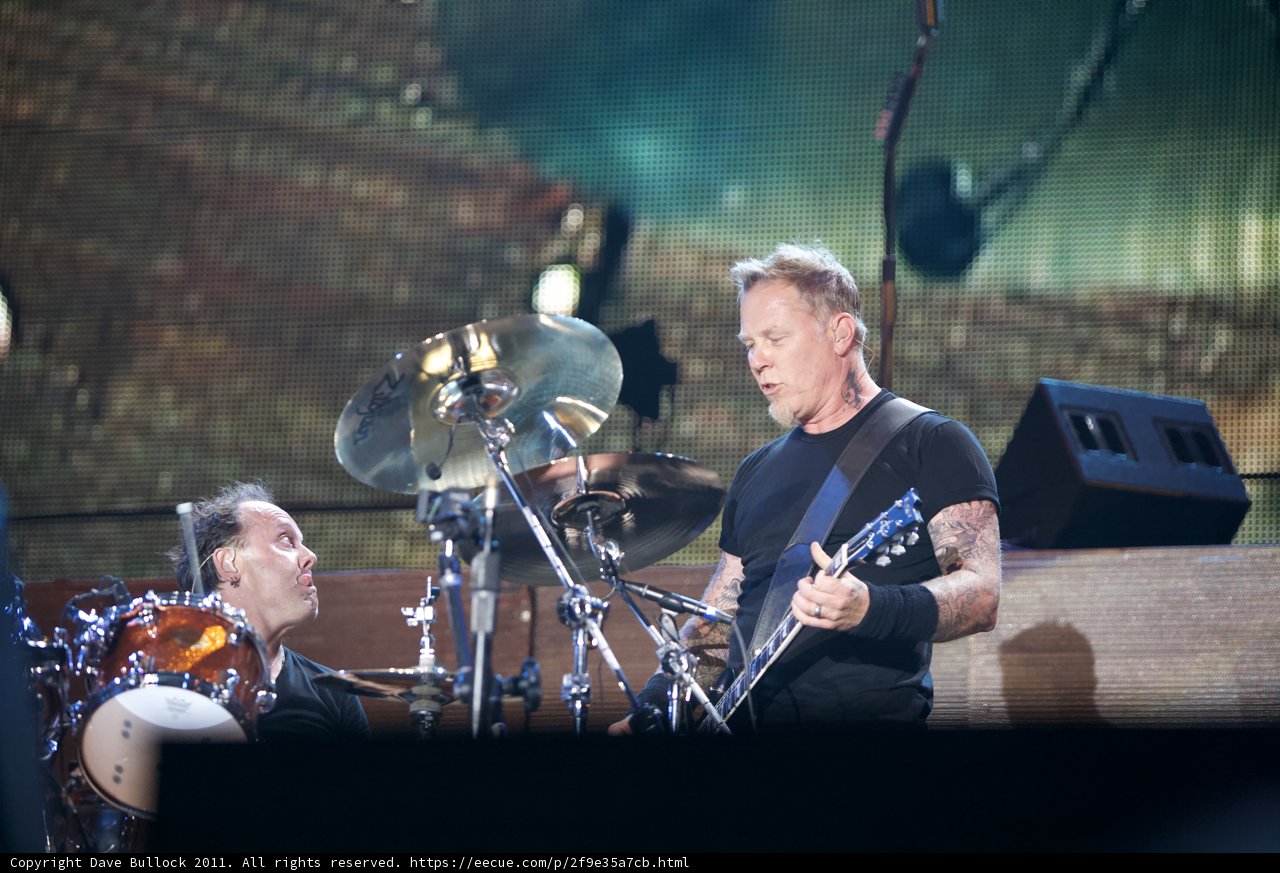 Metallichead Performs at the Big Four Festival