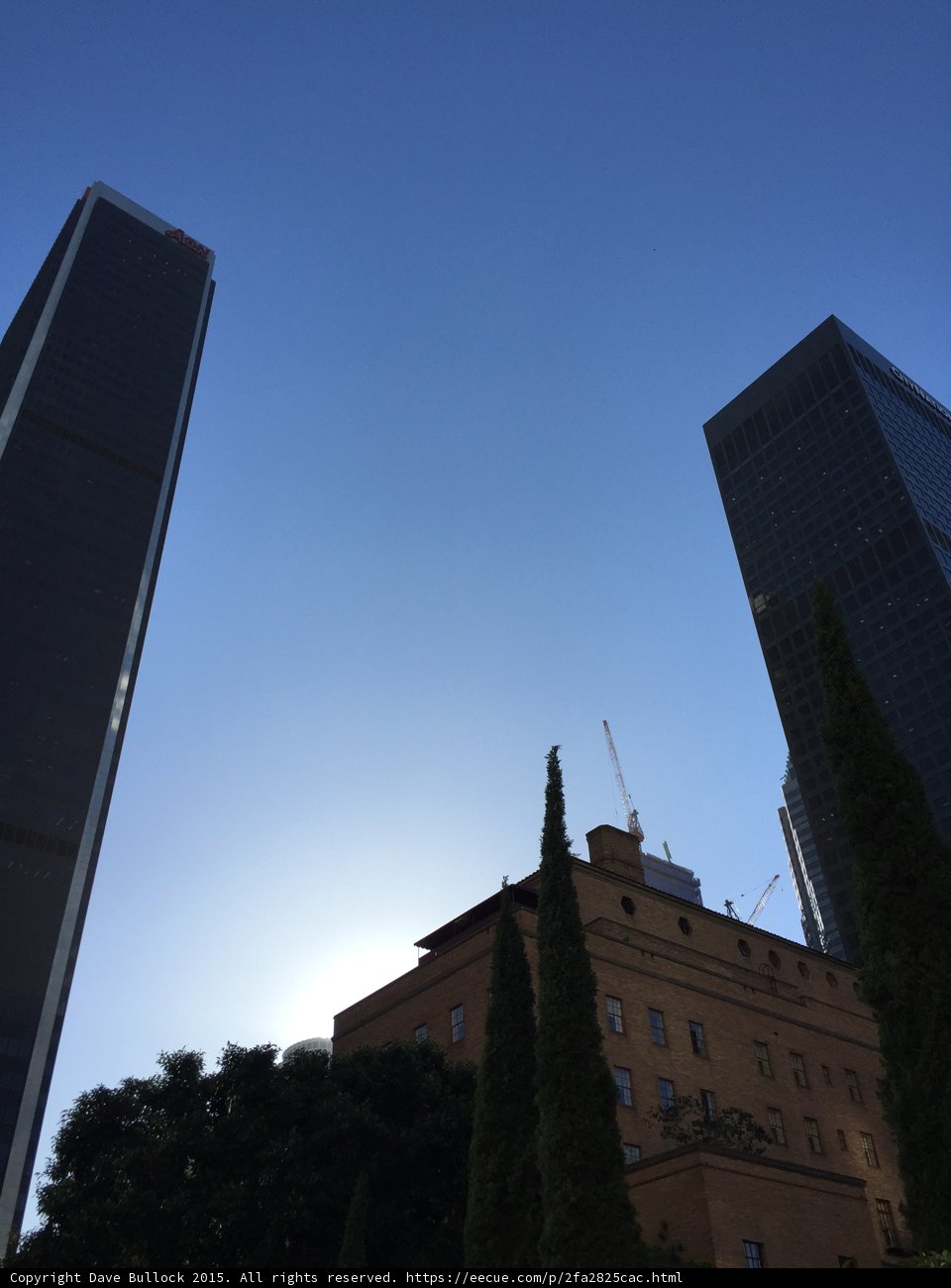 Sunset over the Urban Metropolis
