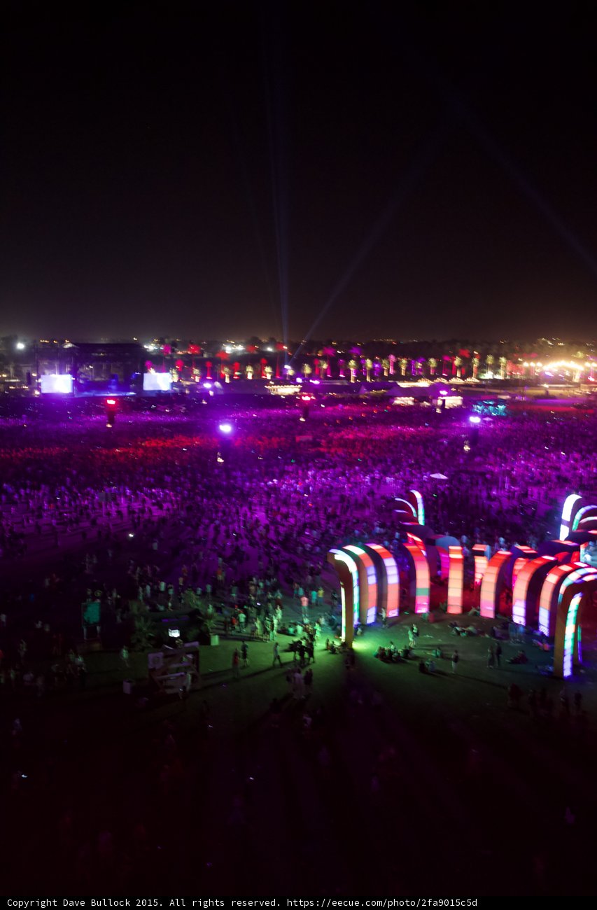 Electric Night at Coachella Music Festival