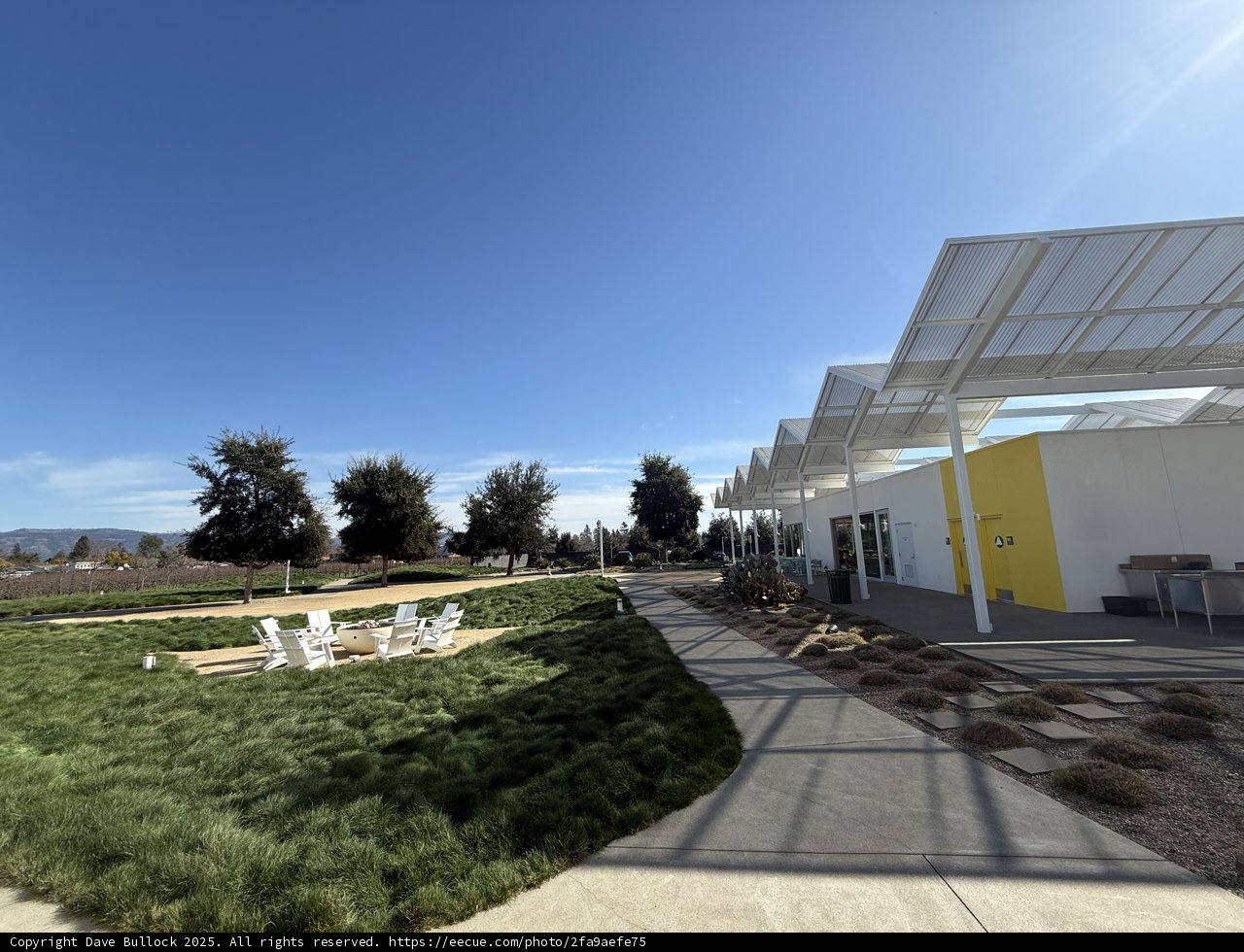 Tranquil Day at the Napa Pathway