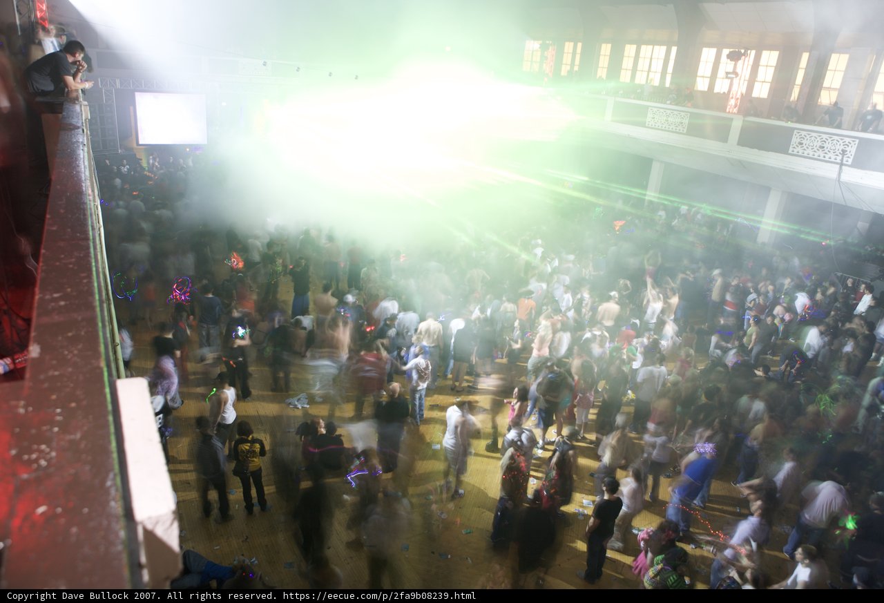 Smoke-Filled Nightclub Concert