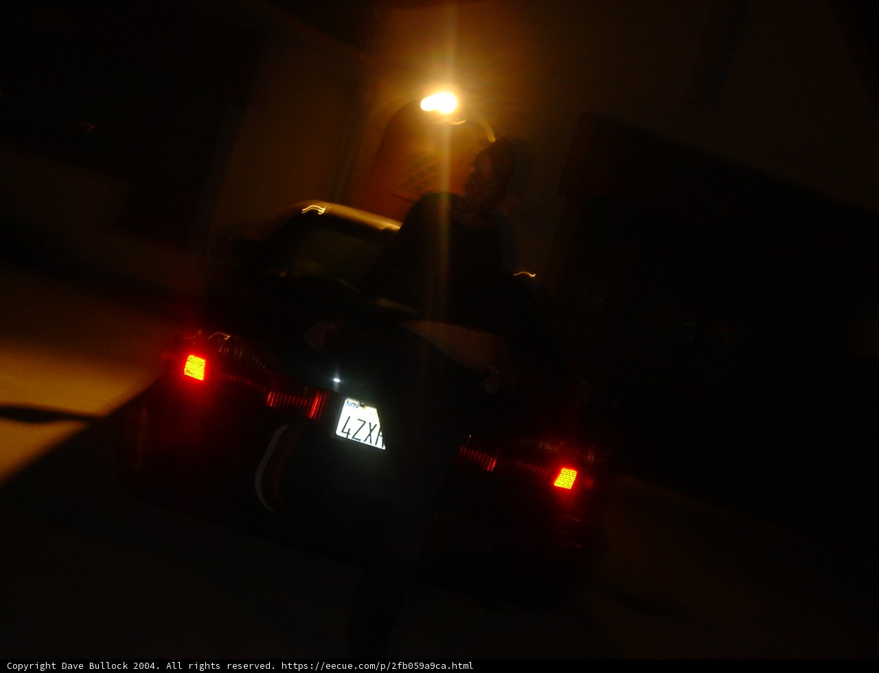 Nighttime Reflections with Transportation